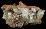 Gemmy, Yellow-Green Adamite Crystals - Durango, Mexico #65321-1